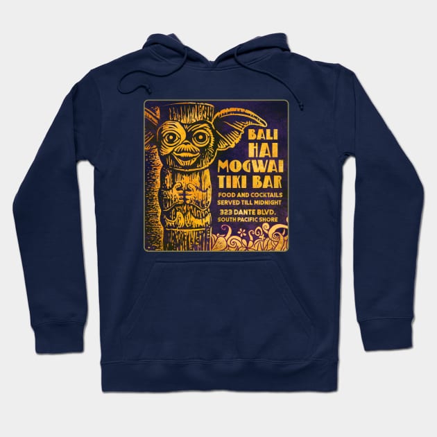 Mogwai Tiki Bar Hoodie by ChetArt